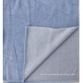 Warp knitted plain cotton terry cloth